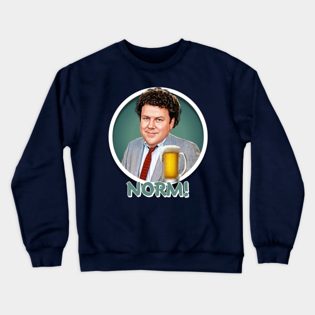 Cheers - Norm Crewneck Sweatshirt by Zbornak Designs